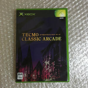 XBOX テクモクラシックアーケード【起動確認 箱説あり】【XBOX TECMO CLASSIC ARCADE】【Microsoft/テクモ/TECMO/テーカン】【中古】