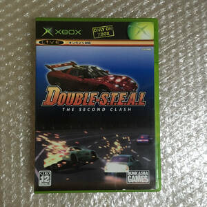 XBOX ダブルスティール THE SECOND CLASH【起動確認 箱説あり】【XBOX DOUBLE-S.T.E.A.L THE SECOND CLASH】【DOUBLE STEAL】【中古】