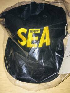 【新品】 FR2 DOKO WIND AND SEA キャップ 黒 …コラボ ウィンダンシー cap 帽子 パーカー tシャツ ヒステリックグラマー キムタク