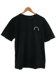 BORN X RAISED ボーンレイズド クルーネックプリントTシャツ ブラック サイズ:L メンズ