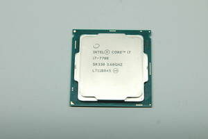 Intel Core i7-7700 3.60GHz BIOS起動確認済み 第7世代 インテル【管理 CP1-115】