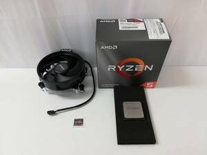 AMD Ryzen 5 3500 with Wraith Stealth cooler3.6GHz 6コア / 6スレッド 19MB 65W【国内正規代理店品】 100-100000050BOX