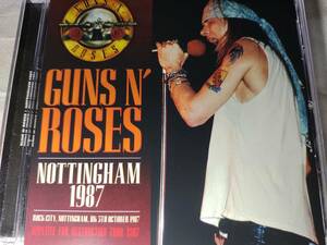 ガンズ・アンド・ローゼズ ライブ 初回特典付き 1987年 Nottingham Guns N Roses　