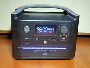 ポータブルバッテリー EcoFlow RIVER MAX　美品 / 急速充電可 / 非常用電源