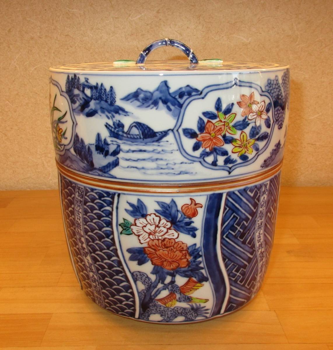 一閑人上部金襴手 水指 西村徳泉 茶道具 | Shop at JDirectItems