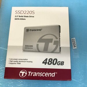 SSD480GB SATA 2.5 インチ SSD480GB 7MM TRANSCEND SSD220S 使用時間 0 中古動作確認済