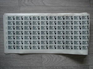 ポーランド切手　動物　シート　10枚　消印