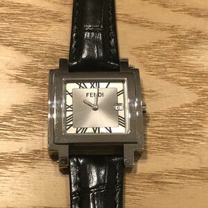 【未稼働／ジャンク】FENDI 3ATM quartz　003-6000G-995 腕時計 フェンディ クォーツ