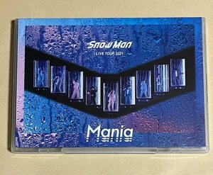Snow Man LIVE TOUR 2021 Mania 通常盤 Blu-ray 送料185円 #2866