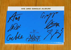 IVE◆韓国3rdシングル「After Like」CD (Photobook Ver.3)◆直筆サイン
