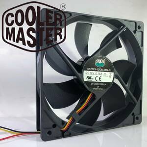 coolermaster 120ミリ ケースファン ブラック 取付ネジ付 クーラーマスター PWM3pin cooler master.
