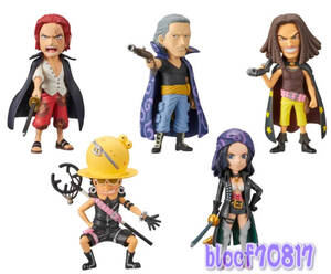 全5種 ワンピース ONE PIECE FILM RED ワールドコレクタブルフィギュアvol.3 シャンクス ウソップ ニコ・ロビン フィルム レッド