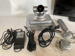 動作確認済ソニー HDビデオ会議システム IPELA PCS-XG80＆カメラセット（多地点接続＆プレゼン）