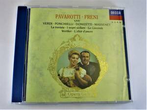 『Pavarotti & Freni Live / Traviata / Elisir DAmore』、Pavarotti, Freni、Polygram Records