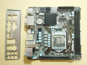 Asrock H77M-ITX REV:GA 1.05 LGA1155 H77 Mini-iTX マザーボード