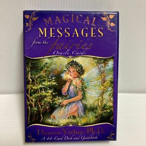 マジカルフェアリーオラクルカード　ドリーン・バーチュー　日本語版　金縁　中古　magical messages from the Fairies oracle cards 16
