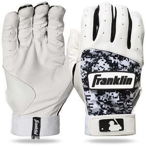 211 フランクリン バッティング手袋 両手 ホワイト×ブラック Mサイズ 21060 新品