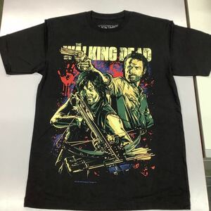 SR9B4. デザインTシャツ Lサイズ　THE WALKING DEAD ① ウォーキングデッド　
