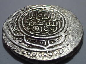 ティムール帝国 tanka銀貨 ヒジュラ歴828年（1424 - 1425年）シャー・ルフ 15世紀 イスラム 中央アジア アンティークコイン