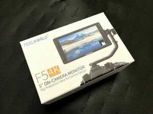 Feelworld F5 F6S 5インチ超薄型 カメラ ビデオ モニター フィールドモニター４K入力可FullHDパネル IPS液晶 日本語設定可能