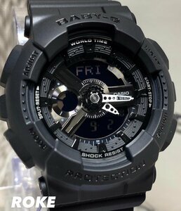 新品 国内正規品 CASIO/BABY-G/カシオ ベビーG ビッグケース 腕時計 うでどけい レディース LADIES ブラック アナデジ メーカー１年保証