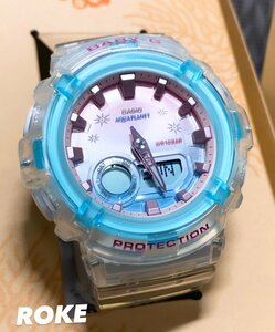 新品 2022.06発売 国内正規品 CASIO カシオ Baby-G ベビージー 腕時計 アクアプラネットコラボレーションモデル BGA-280AP-7AJR