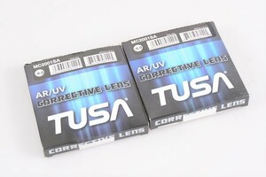 TUSA ツサ ダイビングマスク用 度数入りレンズ MC2001SA パラゴン(M2001)専用度付き交換レンズ2枚（-6.0）［Lens-221117A］