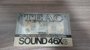 【未開封未使用 TEAC SOUND 46XG】カセットテープ/オープンリール風