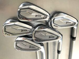 ★人気モデル! SRIXON ZX5 6番〜Pw 5本セット アイアン専用カーボンシャフト フジクラ MCI80(S)装着!