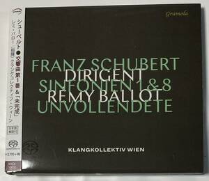 SACD レミ・バロー シューベルト 交響曲第7番「未完成」第1番 ウィーンの美しい名演！ クラングコレクティフ・ウィーン