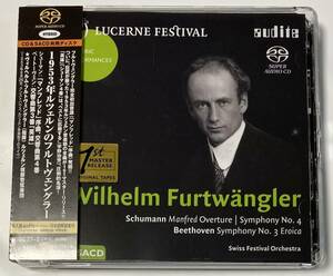 2SACD　ベートーヴェン「英雄」シューマン 交響曲第4番 他 / フルトヴェングラー 53年ルツェルン音楽祭　ハイブリッド　高音質化！