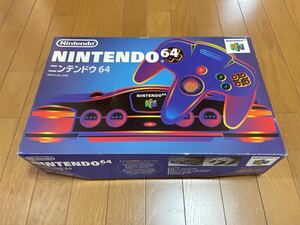 美品 N64 ニンテンドー 64 本体 動作確認済み 箱説付き Nintendo