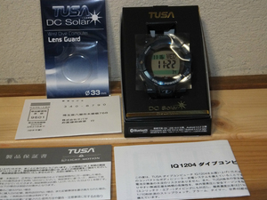 TUSA ツサ IQ1204　NBL Bluetooth　ダイブコンピューター　ダイコン　 レンズガード付き