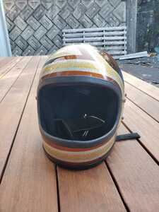 1971 FURY 500 フルフェイスヘルメット GOLD x BROWN ★ アーサーフルマー AF50 BELL STAR 500TX ヴィンテージヘルメット