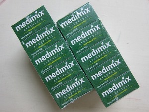 medimix アーユルヴェーダ石鹸 18種のハーブ 125g 10個セット