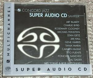[SACD]　Concord jazz Super Audio CD Sampler 1 コンコード スーパーオーディオCD サンプラー 1 Hybrid ハイブリッド