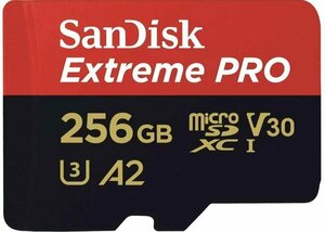 256GB　マイクロSD カード　micro SD card　SanDisk black 419