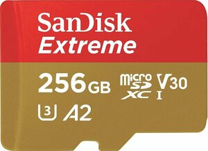 256GB　マイクロSD カード　micro SD card　SanDisk golden 430