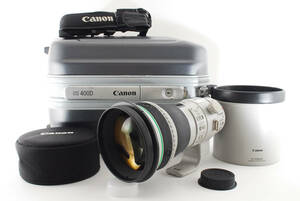 Rare 希少 ケース 鍵付 ET-120 Hood ★極上美品★ Canon キャノン EF400mm F4 DO IS II USM フルサイズ対応 単焦点超望遠レンズ (1982))