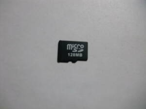 microSDカード　128MB　メガバイト　フォーマット済み　メモリーカード　マイクロSDカード