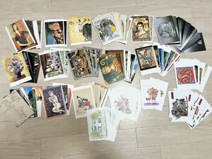 ポストカード 大量 102枚 絵葉書 海外美術館 北澤美術館 ピカソ モディリアーニ 歌舞伎 星野富弘 風景画 他