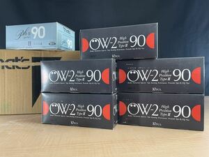 【デッドストック】Thats 太陽誘電 ハイポジション カセットテープ OW-2 PH-ⅡN90 未使用 58本