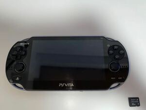 【中古】【美品】PS Vita SONY ソニーPlayStation Vita プレイステーションpch1000動作確認済みブラック