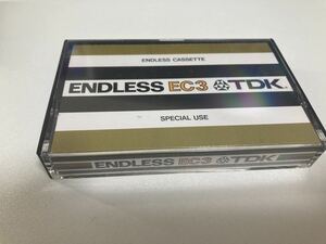 カセットテープ TDK エンドレステープ　EC3 ビンテージ