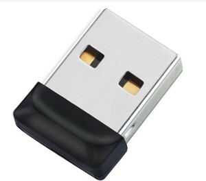 ★新品未使用品★超小型 USBメモリ 128GB USB2.0対応 薄型タイプ ブラック BK★