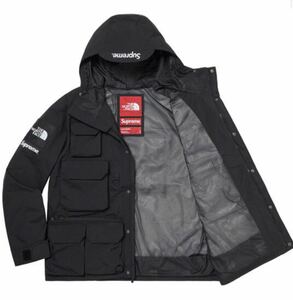 【1円スタート】　Supreme The North Face cargo jacket Stock X 購入　黒　新品　Mサイズ