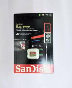 1円スタート　新品格安！microSDXC 1TB(1000GB) SanDisk SDカード Extreme A2対応 [並行輸入品]