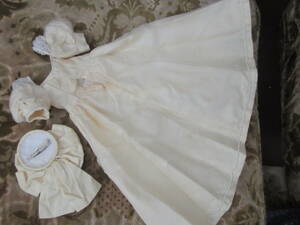◆貴重◆恋月姫作ビスクドール　創作人形　アリエルタイプ用公式シルクドレス（レモンイエロー）
