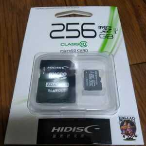 HIDISC microSDXカード 256GB CLASS10 UHS-1対応 プラケース付き HDMCSDX256GDS2CL10UIJP3