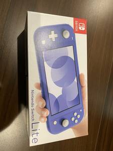 新品 未使用 Nintendo switch Lite ブルー 本体 ニンテンドースイッチ ライト 送料無料 青色 ゲーム ネオン